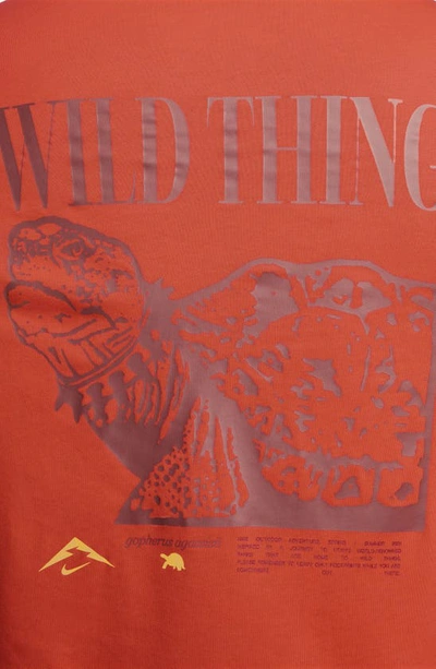 Shop Nike Wild Thing Trail Dri-fit Graphic T-shirt In Cosmic Clay