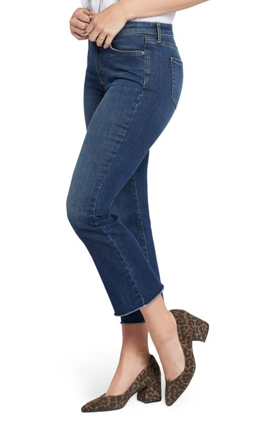 Nydj Billie Mini Boot Cut Ankle Fray In Olympus In Olympus