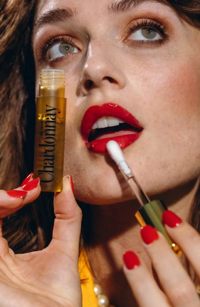 Vacation Chardonnay Lip Oil Spf 30 5.9ml In White