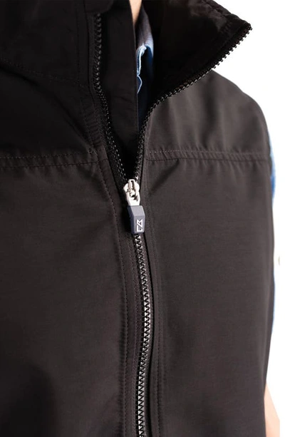 Cutter & Buck Charter Packable Vest In Black