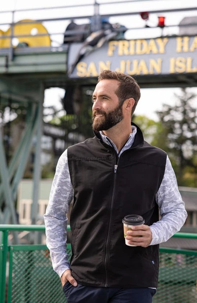 Cutter & Buck Charter Packable Vest In Black