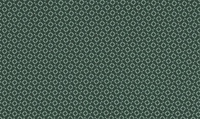 Cutter & Buck Geo Pattern Performance Recycled Polyester Blend Polo In Hunter