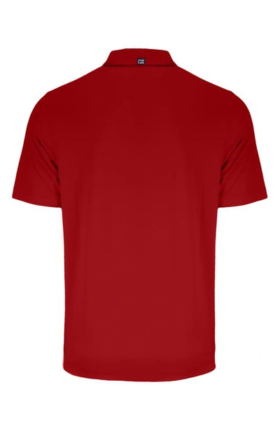 Cutter & Buck Advantage Refresh Epic Confidence Recycled Womens Tri-blend Pique Polo In Cardinal Red