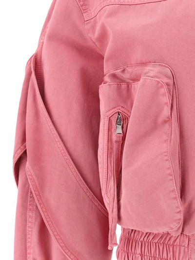 Shop Blumarine Jackets In Bubblegum