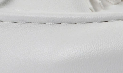 Cliffs By White Mountain Gush Tassel Loafer In White/ Smooth