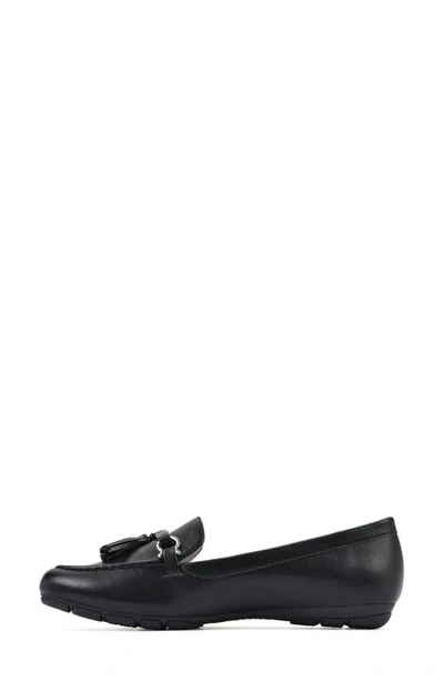 Cliffs By White Mountain Gush Tassel Loafer In Black/ Smooth