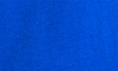 Shop Jared Lang Peruvian Cotton Long Sleeve Crewneck T-shirt In Blue