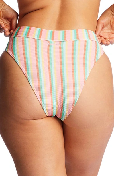Billabong Island Glow Tanlines Maui Rider Bikini Bottoms In Multi