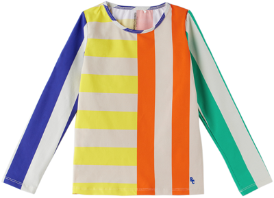 Shop Bobo Choses Kids Multicolor Stripes Swim Top