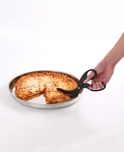 Shop Fante’s 3-piece Crispy Pizza Pan With Pizza Scissors And Olive Oil Can Set, The Italian Market Original Sinc In Silver