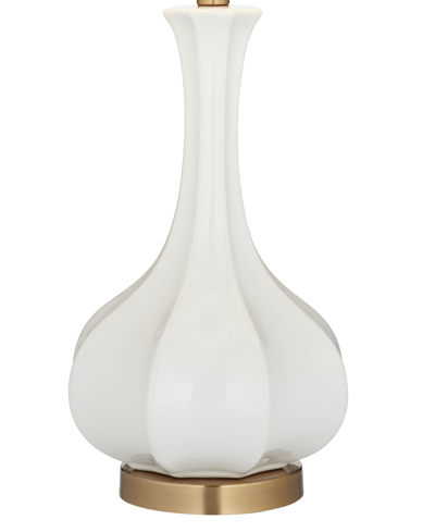Shop Pacific Coast Bluesteel Table Lamp In White