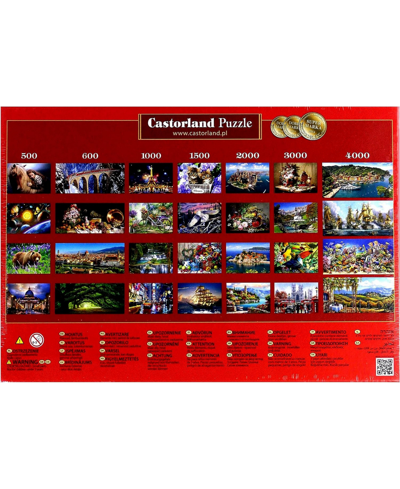 Castorland Mountain Ride 500 Piece Jigsaw Puzzle In Multicolor