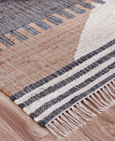 Lr Home Closeout!  Nero Nro81984 6' X 9' Area Rug In Tan,black