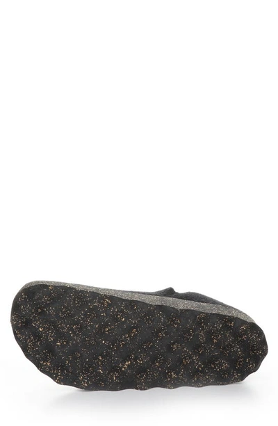 Asportuguesas Fly London Care Slip-on Sneaker In Black Tweed/ Felt