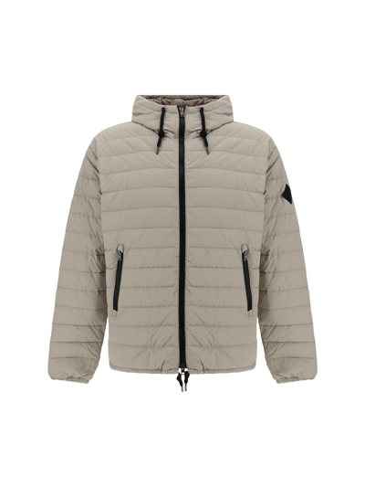 Shop Herno Down Jacket In Naturale