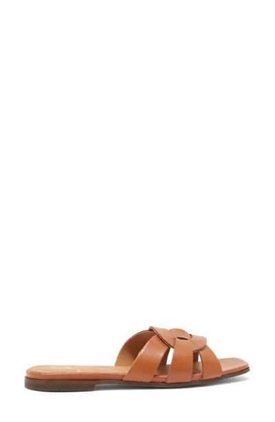 Shop Bruno Magli Alessia Sandal In Cognac