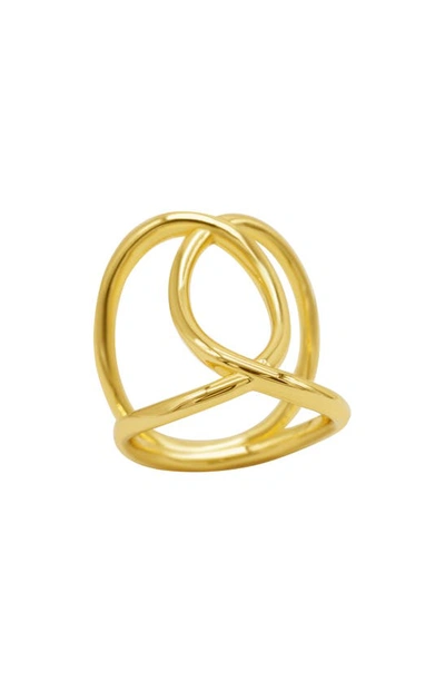 Shop Adornia Infinity Ring In Gold