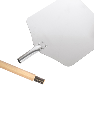 Fante’s Pizza Chef's Scissors And Pizza Peel With Removable Handle, The Italian Market Original Since 1906 In Silver