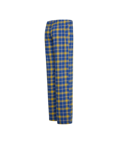 Concepts Sport Women's  Blue, Gold St. Louis Blues Arctic T-shirt And Pajama Pants Sleep Set In Blue,gold