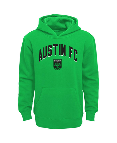 Outerstuff Big Boys Green, Gray Austin Fc Play-by-play Pullover Fleece Hoodie And Pants Set In Green,gray