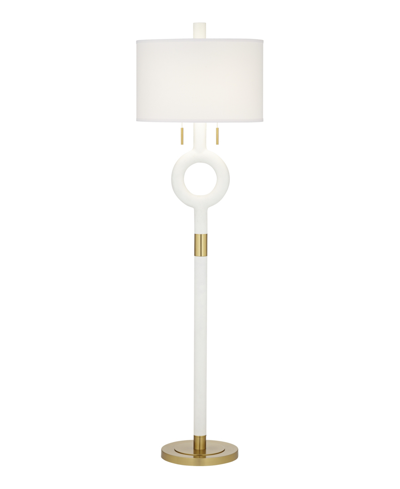 Shop Pacific Coast Athena Floor Lamp In Warm Gold