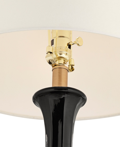Shop Pacific Coast Bluesteel Table Lamp In Black
