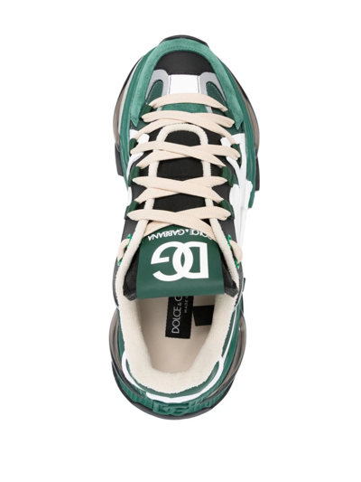 Shop Dolce & Gabbana Sneakers Airmaster In Green