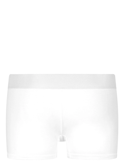 Shop Dolce & Gabbana Boxer Con Logo In White