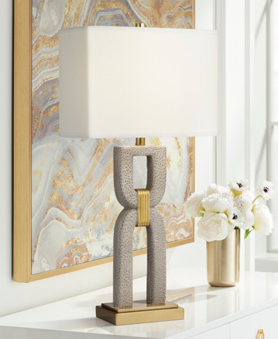 Shop Pacific Coast Odell Table Lamp In Gray