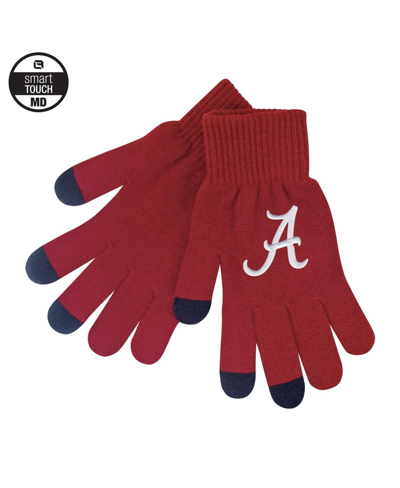 Shop Logofit Women's Alabama Crimson Tide Itext Gloves In Maroon