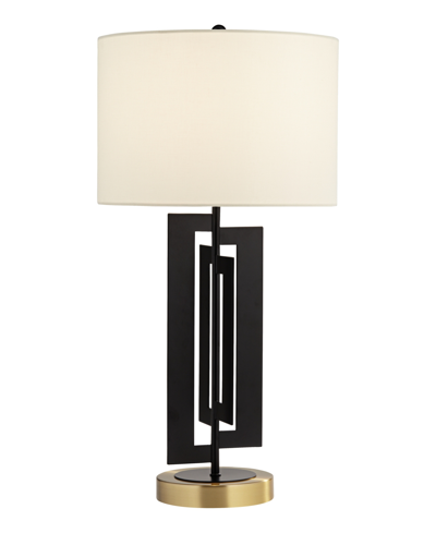 Shop Pacific Coast Deville Table Lamp In Black