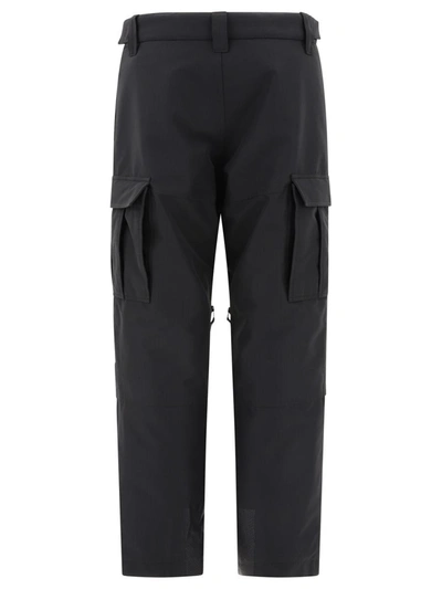 Shop Balenciaga "ski Cargo 3b Sports Icon" Trousers In Black