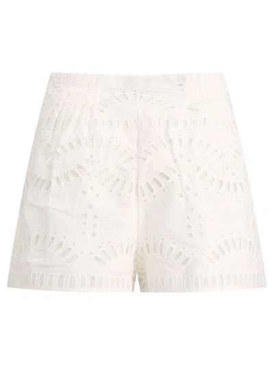 Shop Charo Ruiz "palok" Shorts In White