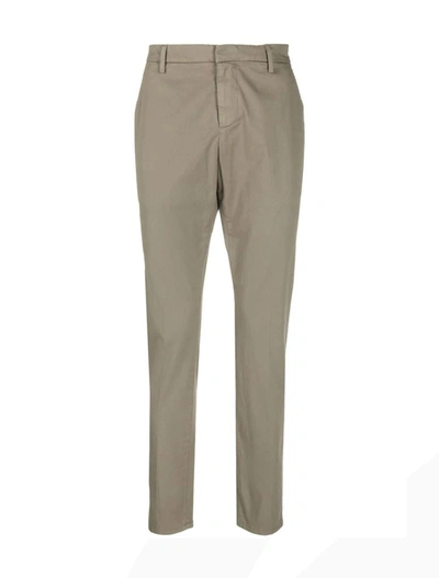 Shop Dondup Trousers In Crusca