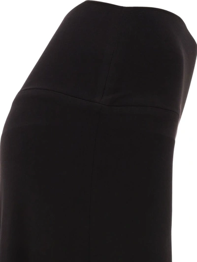 Shop Norma Kamali "elephant" Trousers In Black