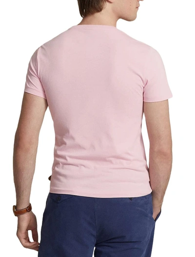 Shop Ralph Lauren T-shirts And Polos In Garden Pink/c5140