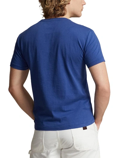 Shop Ralph Lauren T-shirts And Polos In Beach Royal/c7349