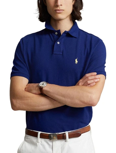 Shop Ralph Lauren T-shirts And Polos In Fall Royal/c1229