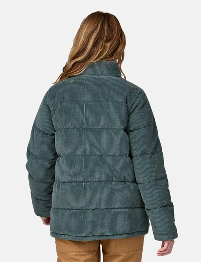 Shop Patagonia Women's Cord Fjord Coat In Green
