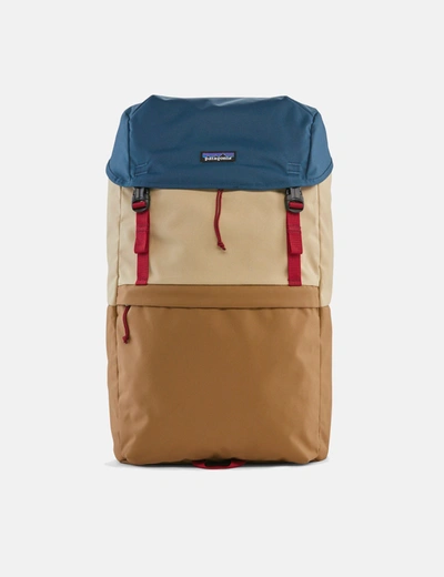 Shop Patagonia Fieldsmith Lid Pack Patchwork Backpack In Brown