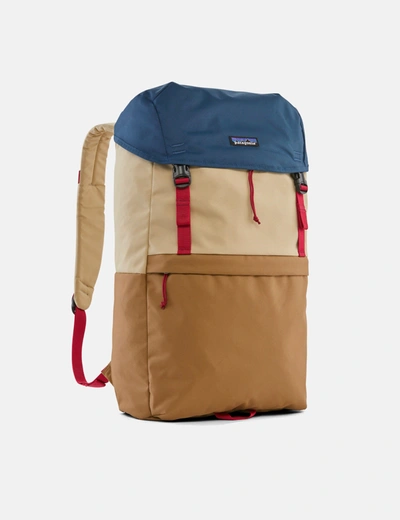 Shop Patagonia Fieldsmith Lid Pack Patchwork Backpack In Brown