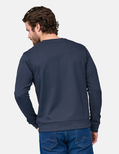 Shop Patagonia Regenerative Crew Sweatshirt (organic) In Blue