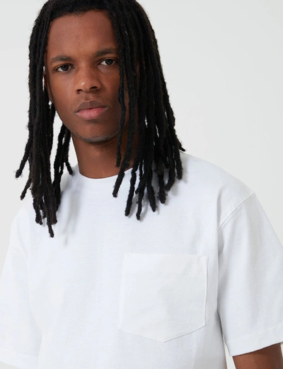 Shop Camber Pocket T-shirt (8oz) In White