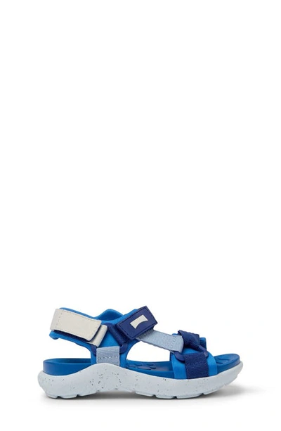 Camper Wous Slingback Sandal In Blue Multi