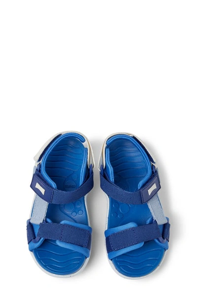 Camper Wous Slingback Sandal In Blue Multi