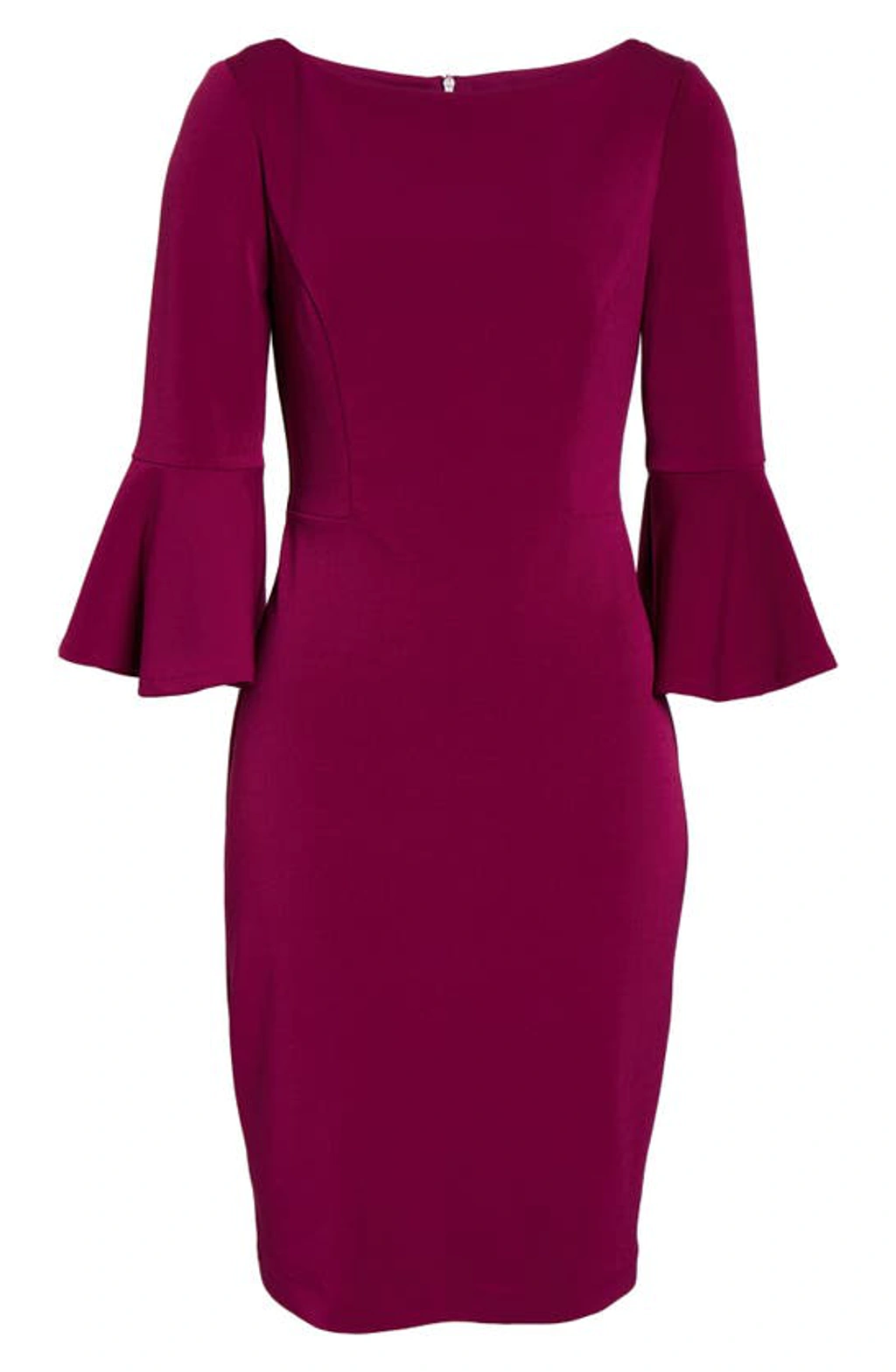 Harper rose bell sleeve bateau neck sheath dress outlet