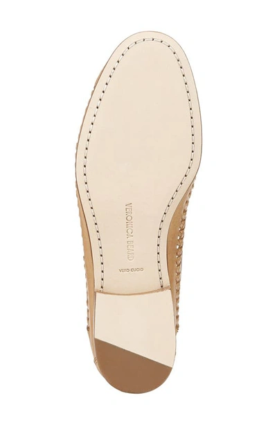 Shop Veronica Beard Woven Penny Loafer In Natural
