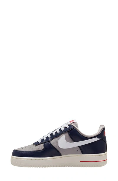 Shop Nike Air Force 1 '07 Se Basketball Sneaker In College Navy/ White/ Pewter