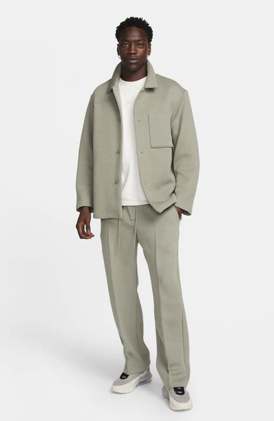 Shop Nike Reimagined Tech Fleece Jacket In Dark Stucco
