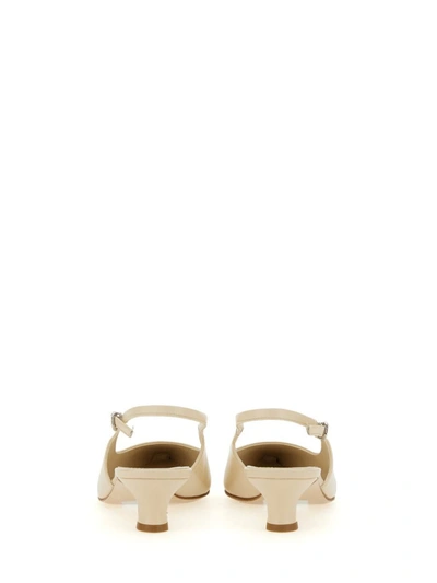 Shop Aeyde Shoe "catrina" In Ivory